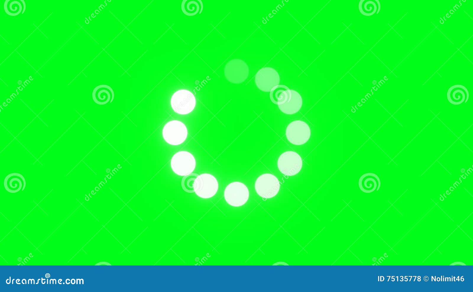 Circle Loading Animation stock footage. Video of interface - 75135778