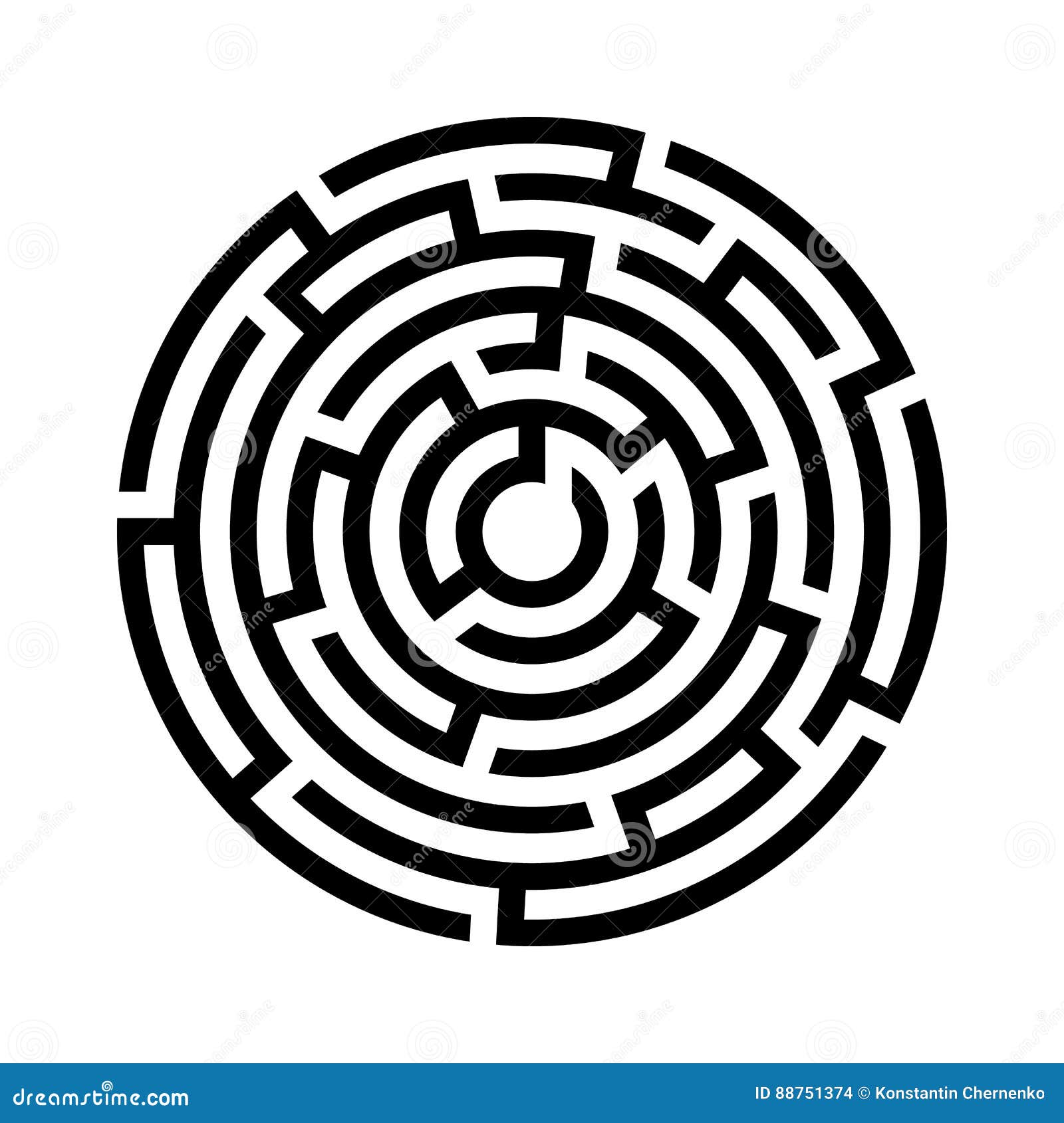 Difficult Mazes Circular