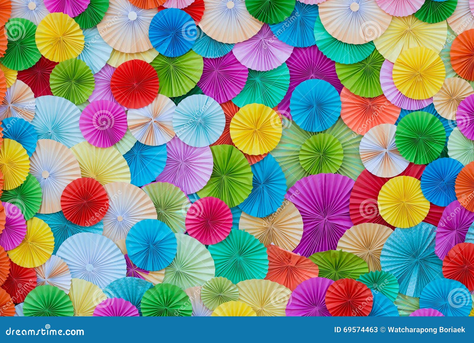 Circle Shape Origami Colors Papers Stock Illustrations 1 Circle Shape