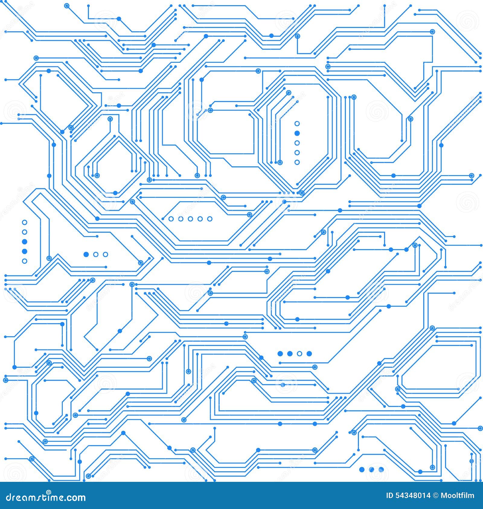 Circuit Board Background White