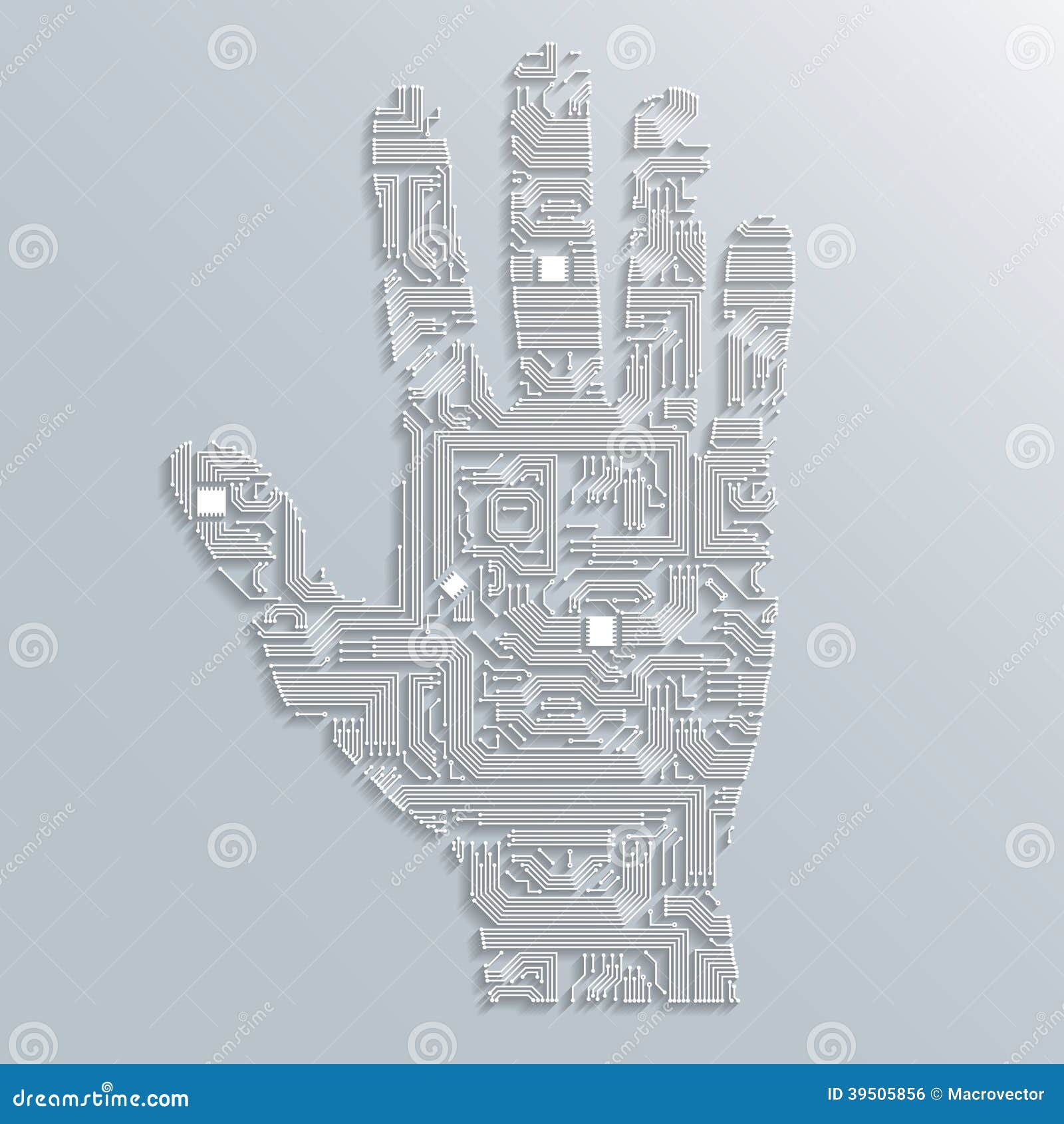 circuit board hand