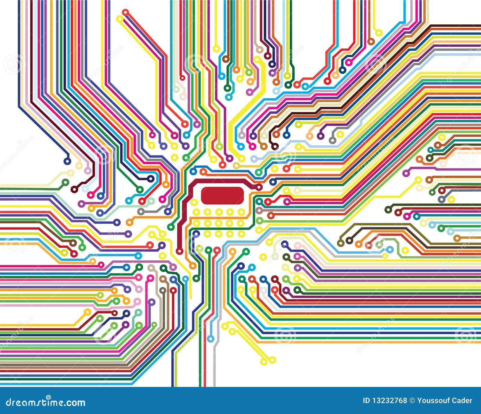 Circuit diagram stock illustration. Illustration of ... circuit diagram images free 