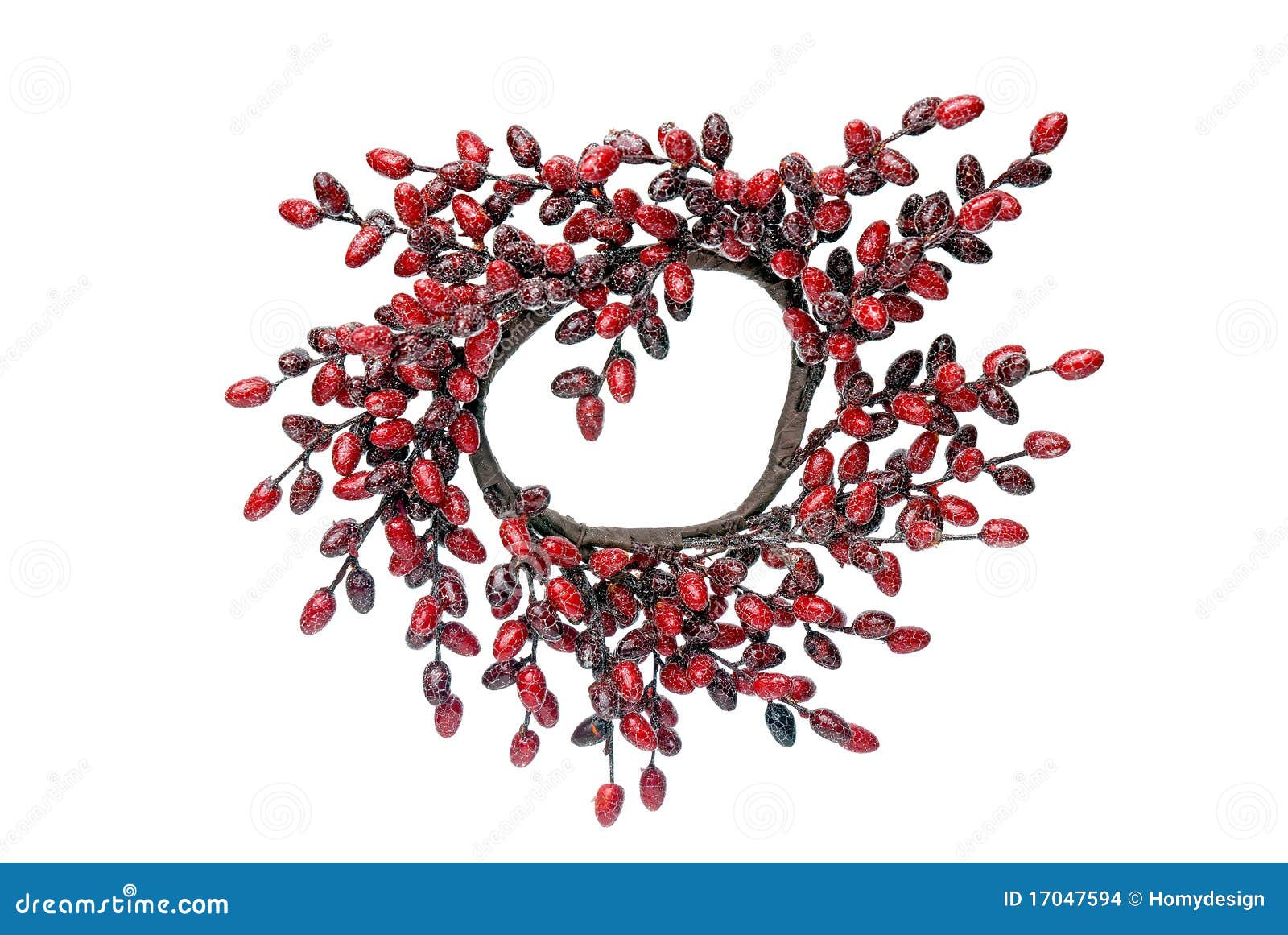 Circular Christmas Arrangement Stock Photo Image of branch, christmas