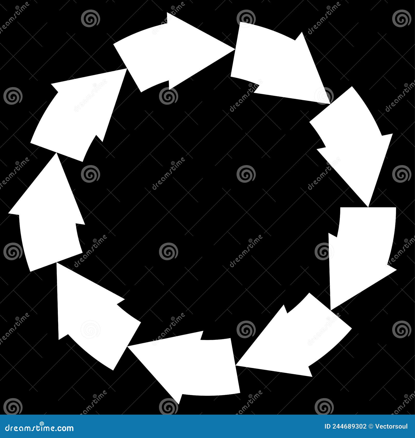 circular, circle arrows as repetion, recycle, cycle icon, 