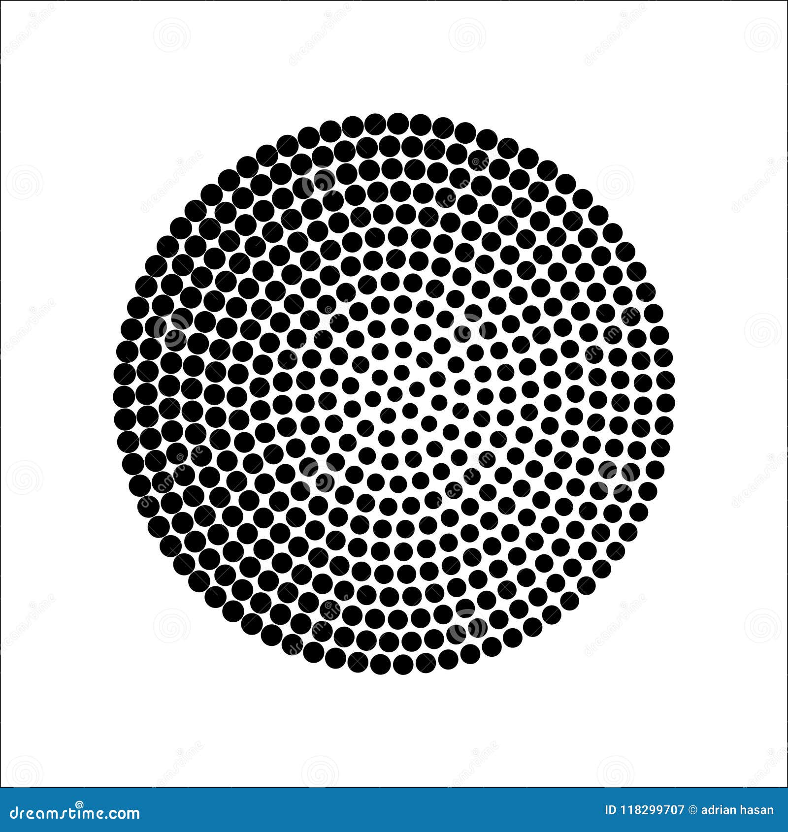 Circular Halftone Patterns Vector Stock Vector Illustration of lion, lamp 118299707