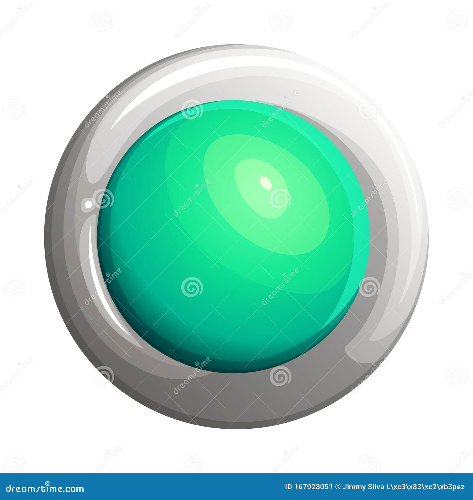 circular icon type button for multiple uses