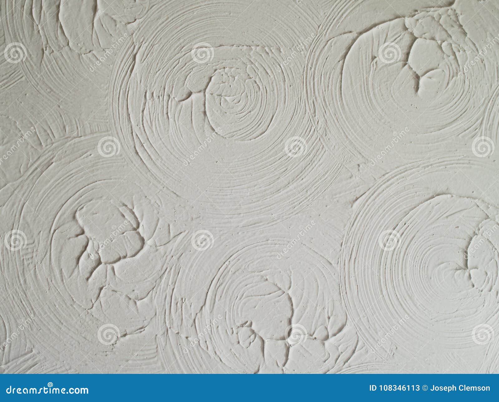 Circular Pattern Textured Ceiling Decor Stock Image Image Of