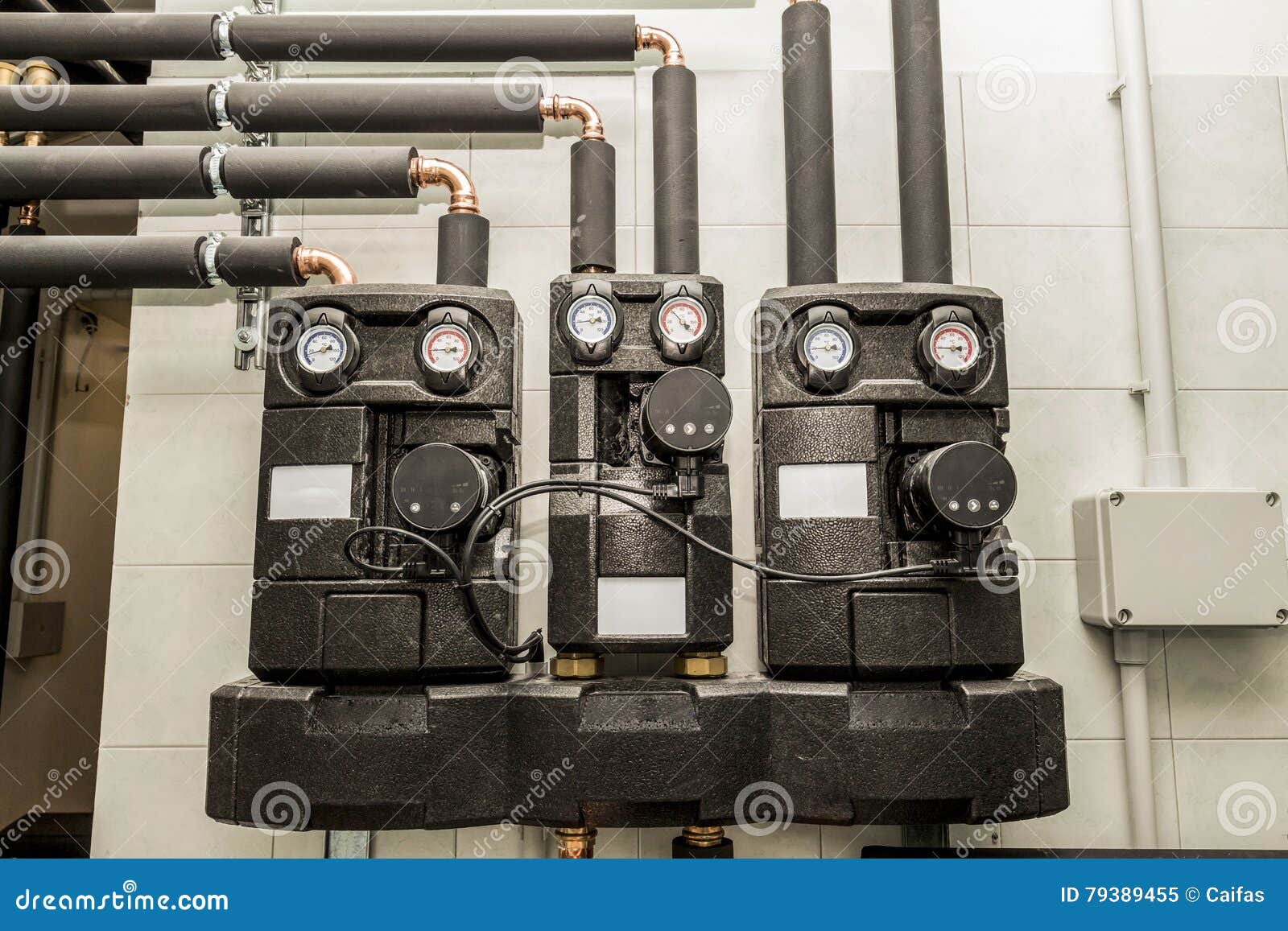 Circulation Pump Energysaving Stock Image Image of plumbing, pump