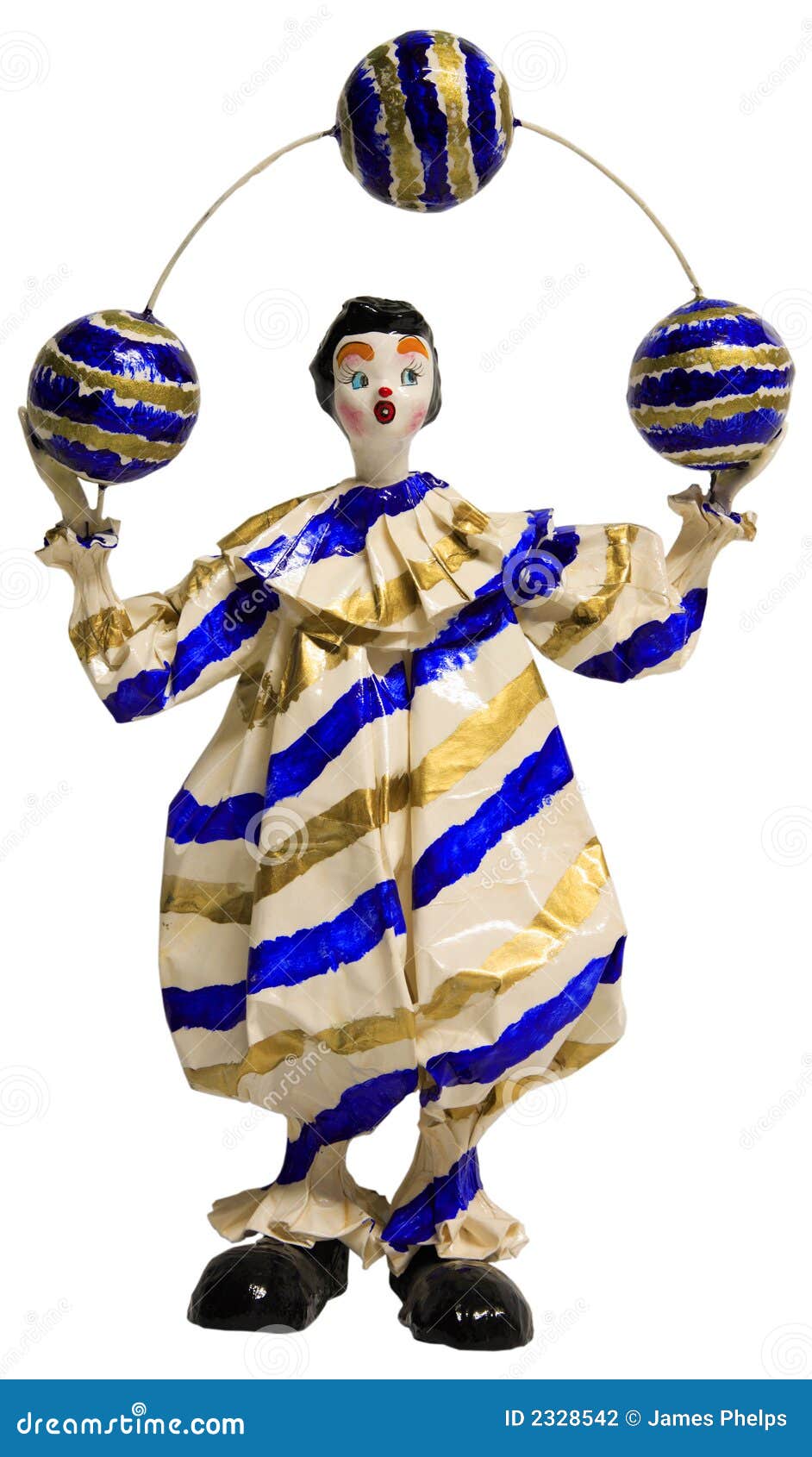 Circus Clown Juggling Balls Stock Photo Image of balloons, humor 2328542