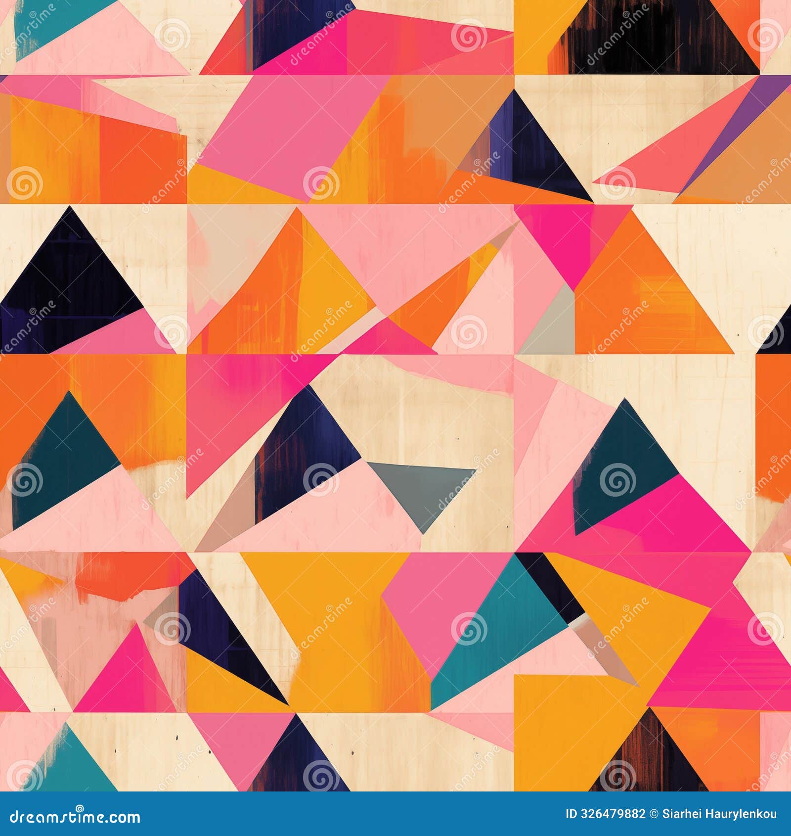 circus harlequins, seamless pattern