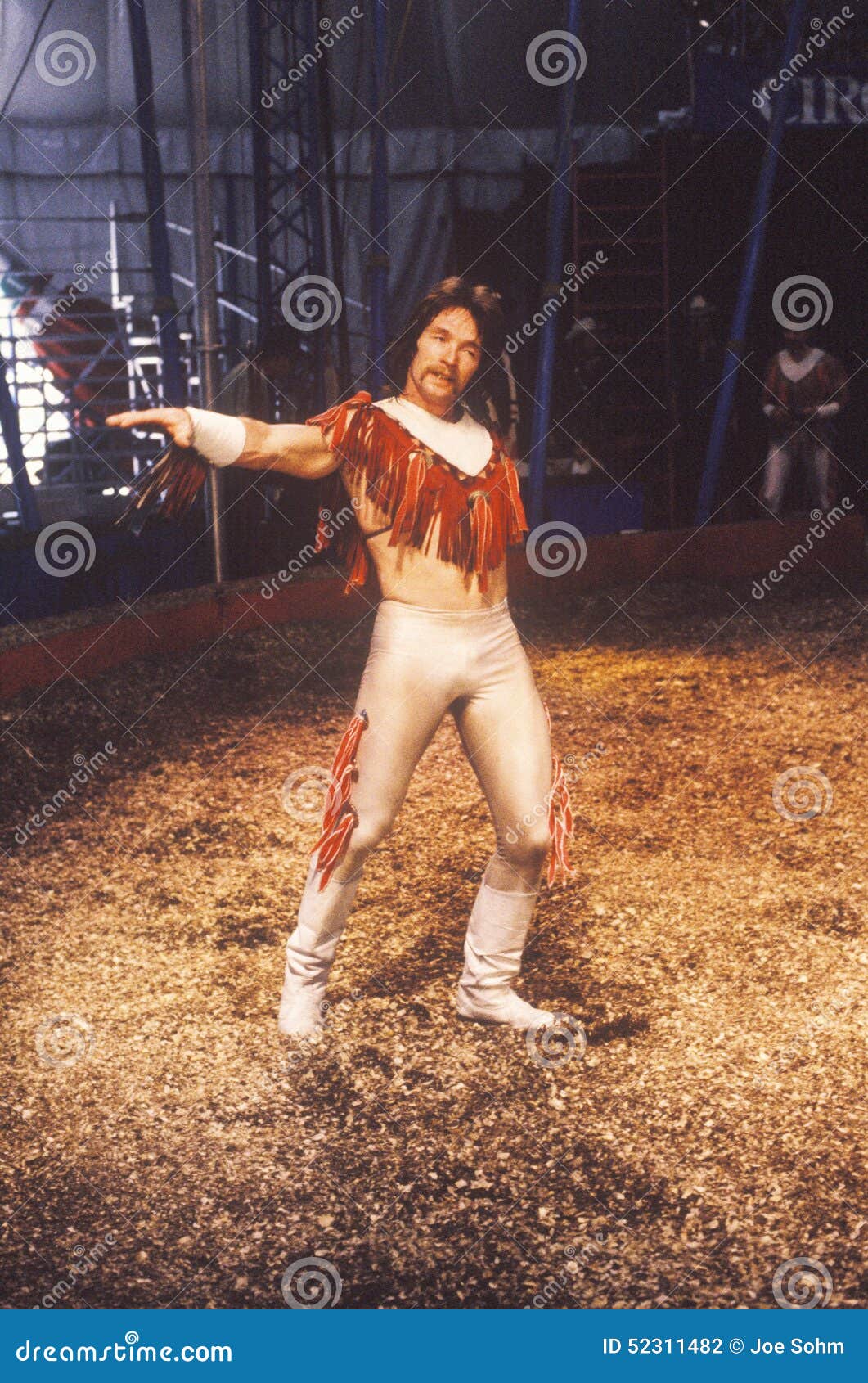 Circus Performer, Flora, Indiana Editorial Photography Image of