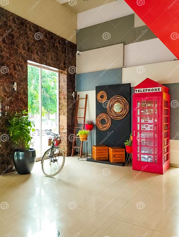 Cirebon City, 24 June 2022 - Interior Design of Metland Hotel in
