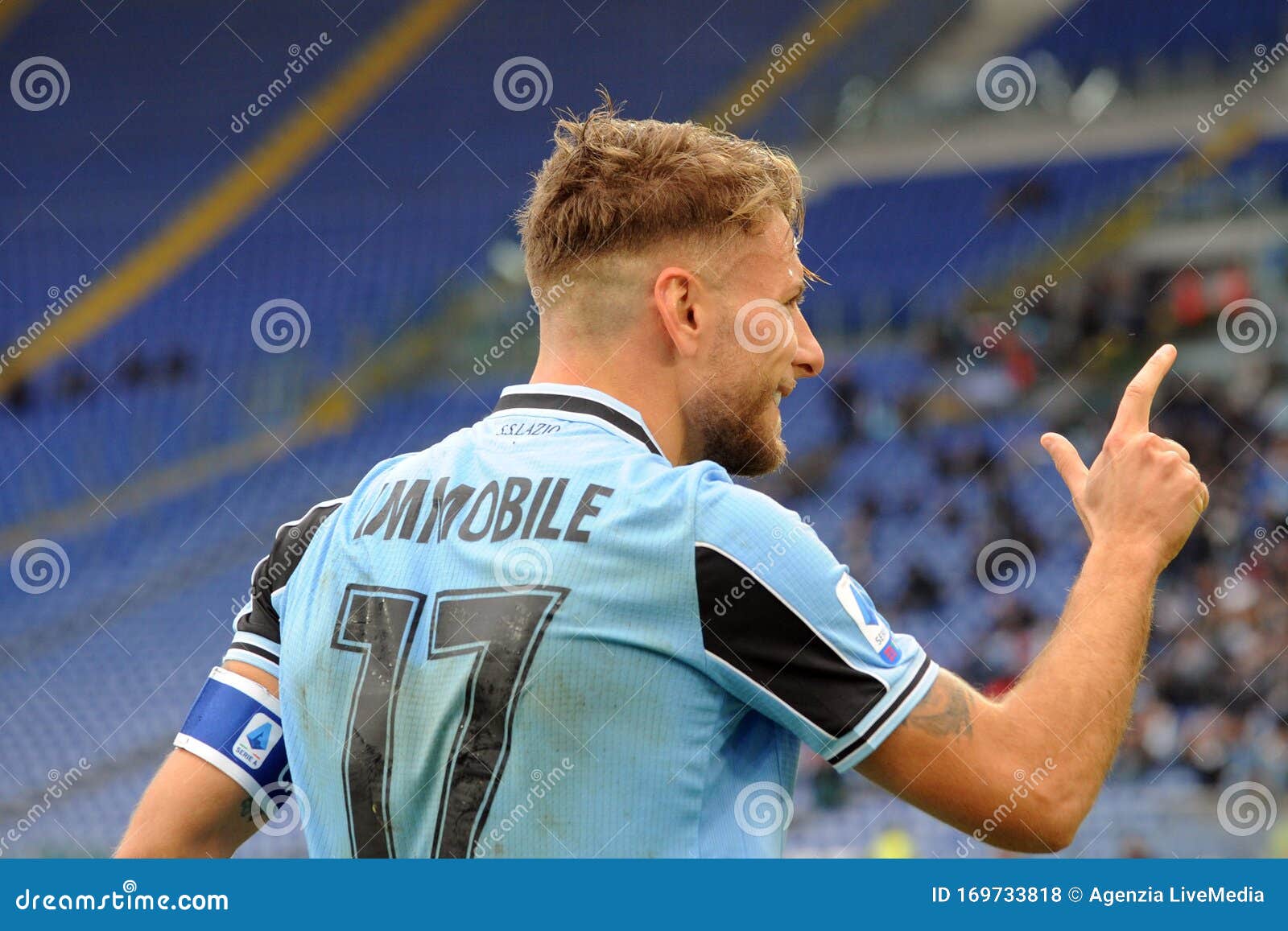 Italian Soccer Serie a Men Championship Lazio Vs Sampdoria Editorial