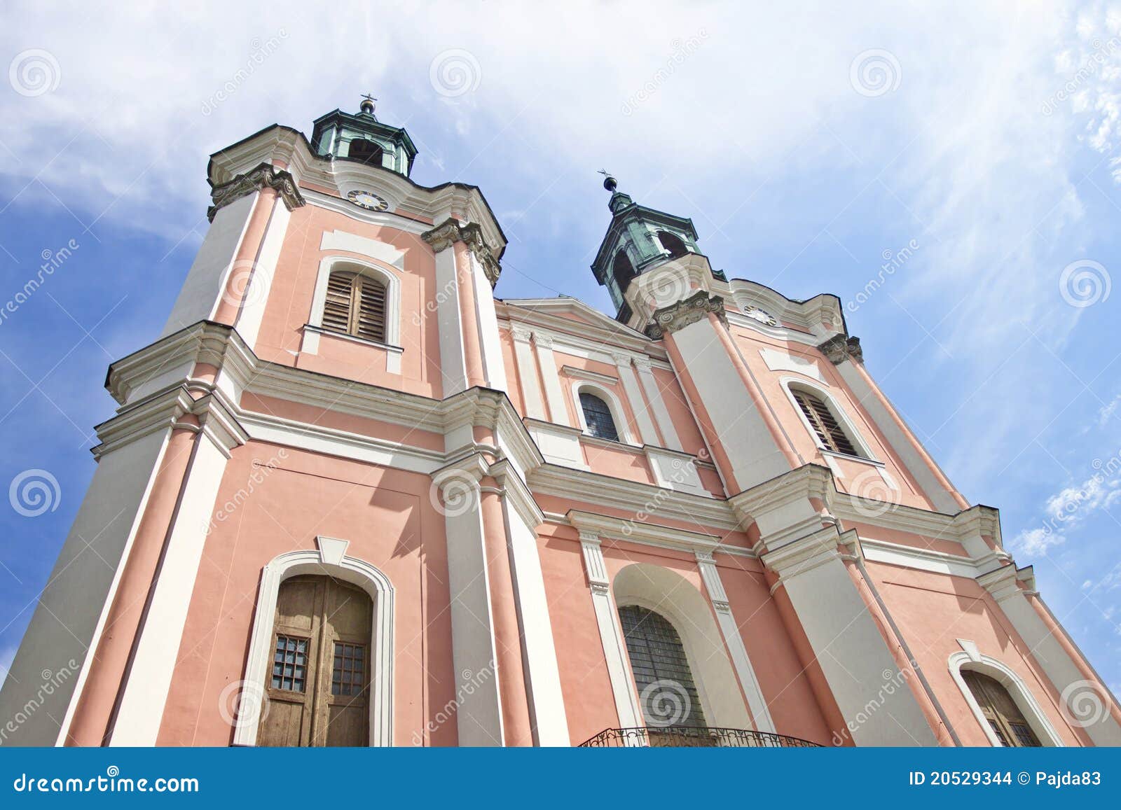 cistercian monastery in goscikowo, poland.