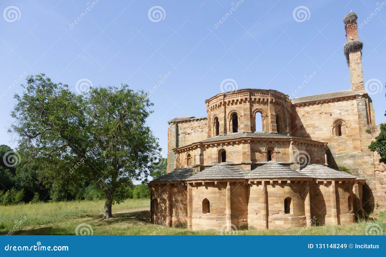 old monastery of moreruela in zamora