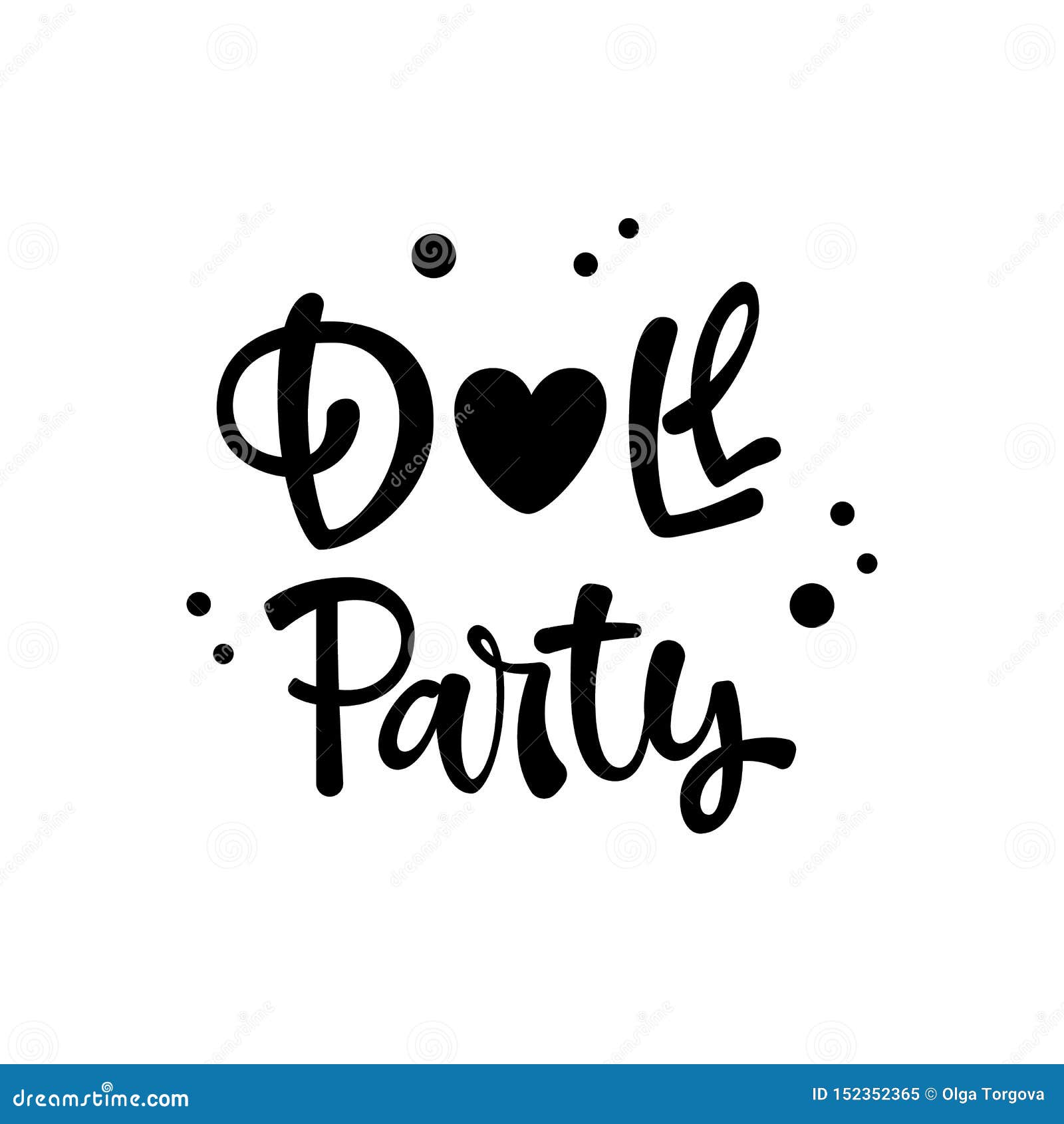 Cita Del Partido De La Muñeca Mano Negra Simple Del Partido De La Muchacha Del Tema De Las Muñecas De Lol Del Color Dibujada Poni Ilustración del Vector - Ilustración de dibujada,