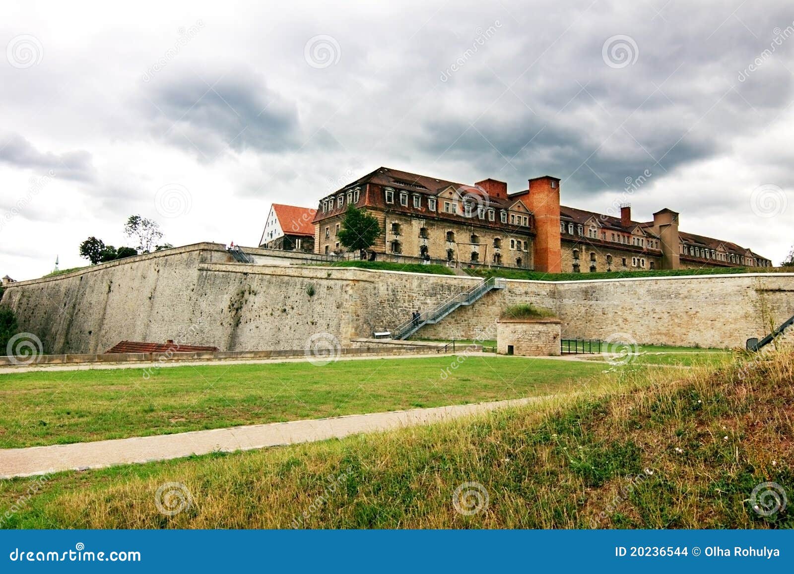 Citadel On Petersberg In Erfurt Stock Images - Image: 20236544