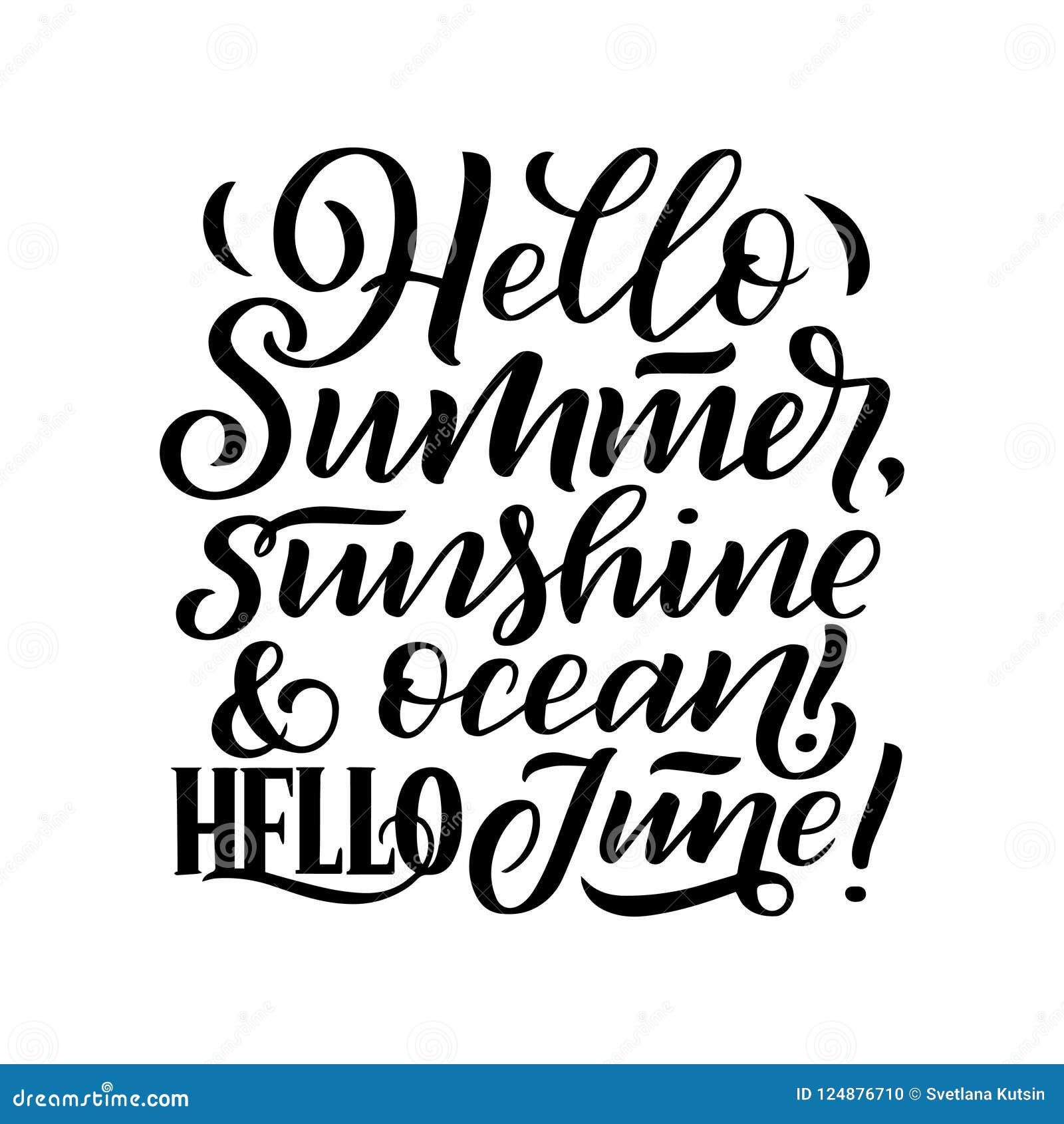 Citation Au Sujet De Juin Banniere D Ete Affiche De Typographie Avec Le Soleil Et Le Lettrage Conception Ensoleillee Pour La Par Illustration Stock Illustration Du Saison Illustration