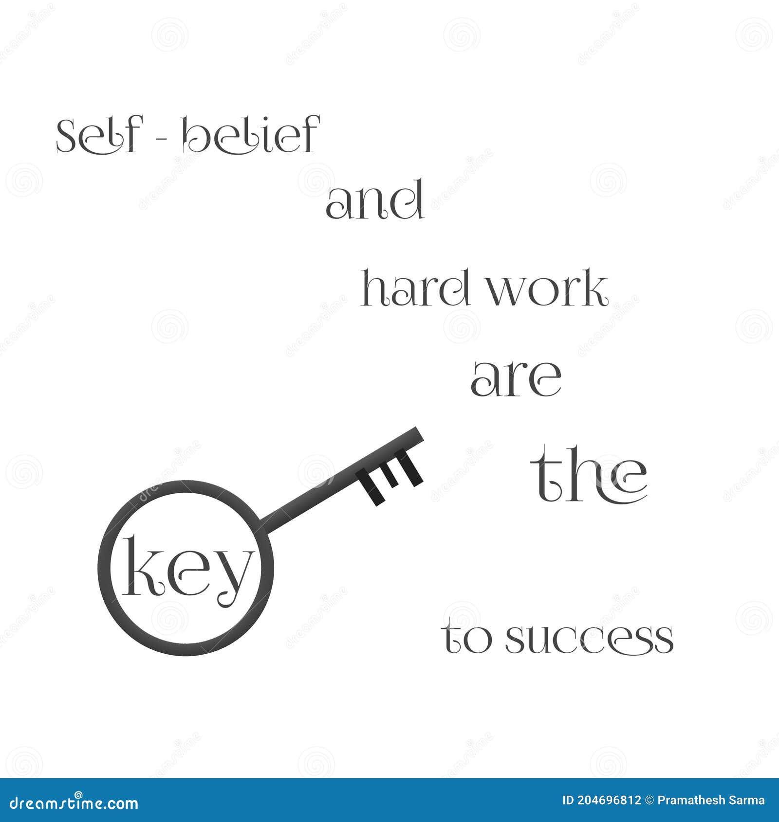 Citations De Motivation Avec L Art Numerique Illustration Stock Illustration Du Motivez Numerique