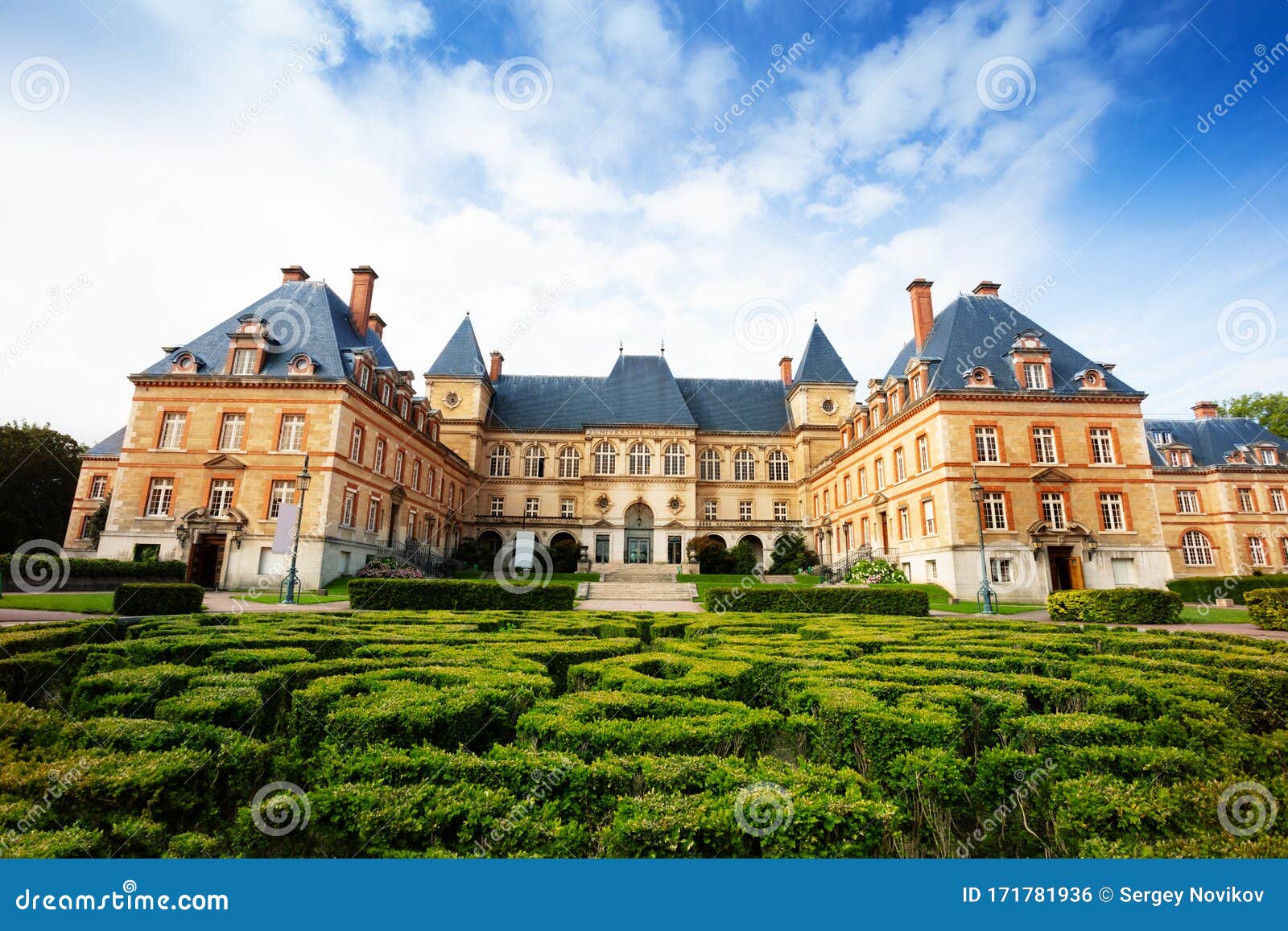 Cite Universitaire International University Paris Stock Photo