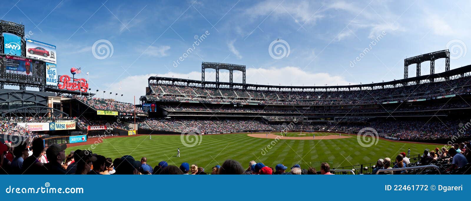 Citi Field, Home Of Major League Baseball Team The New York Mets