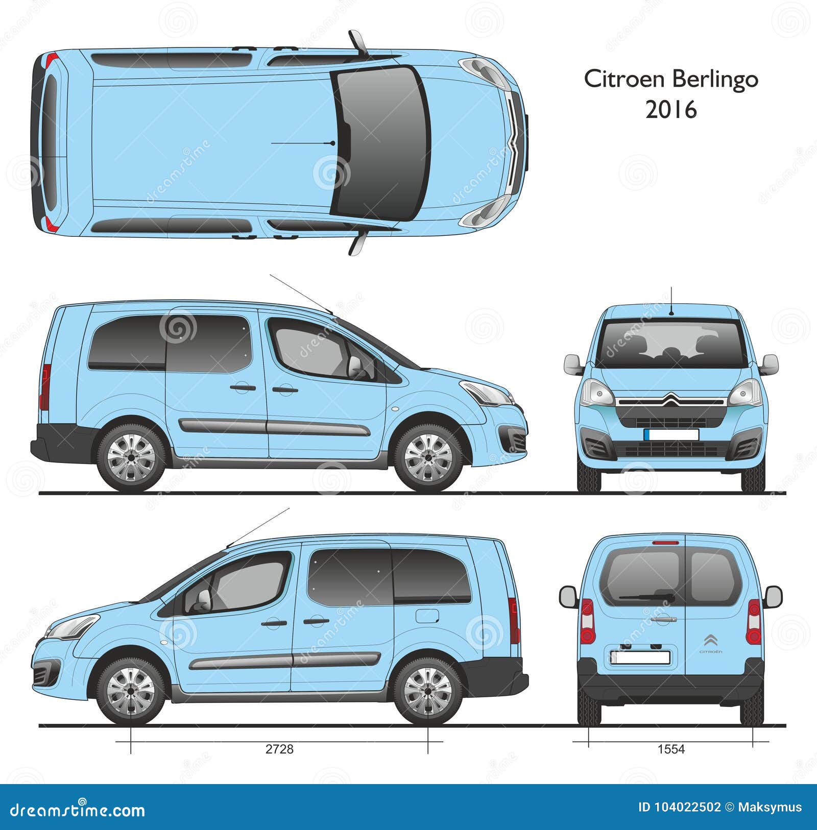 Citroen Berlingo Long 2016 Professional Van Editorial Photography - Illustration Of Berlingo, Citroen: 104022502