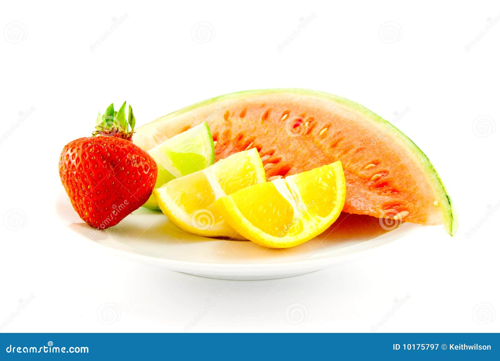 Citrus Fruit With Strawberry And Melon Stock Image Image of plant