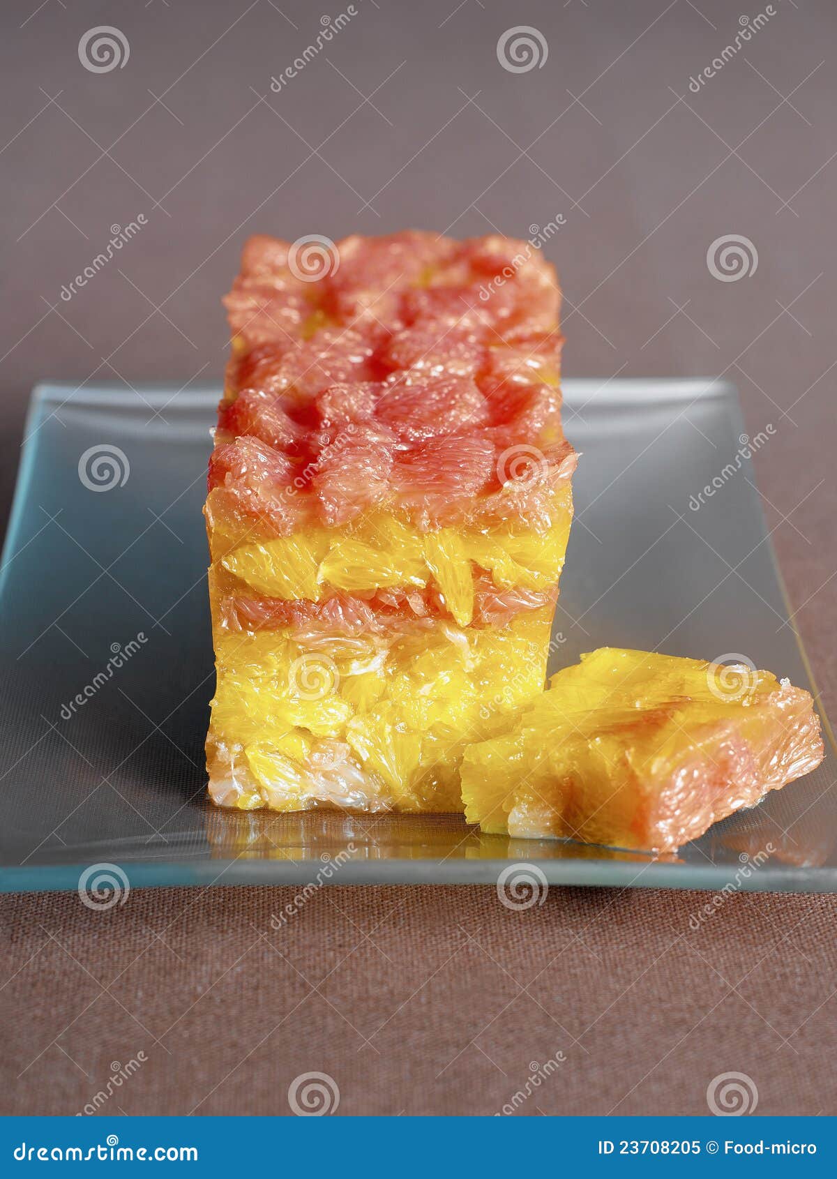 Citrus fruit terrine stock image. Image of citrus, focus 23708205