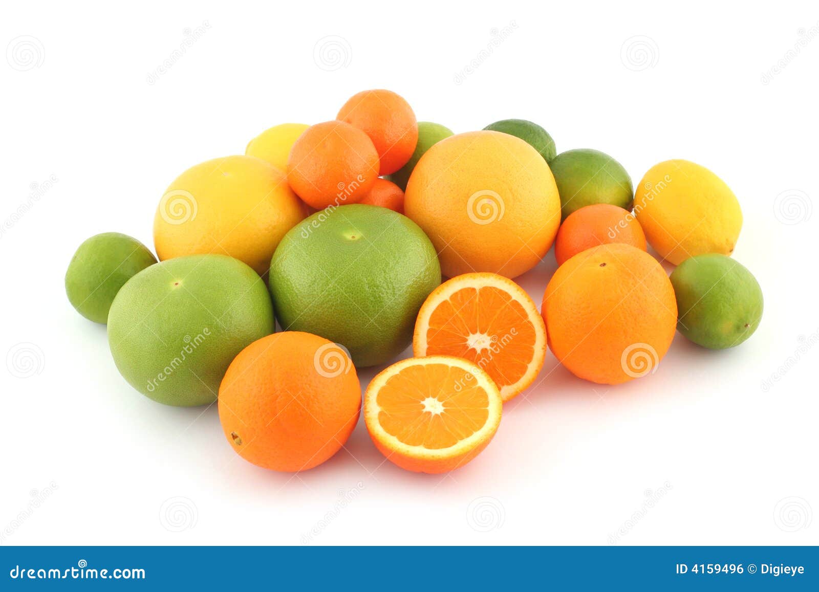 Citrus Fruits; Limes. Oranges Stock Photo Image of mandarins