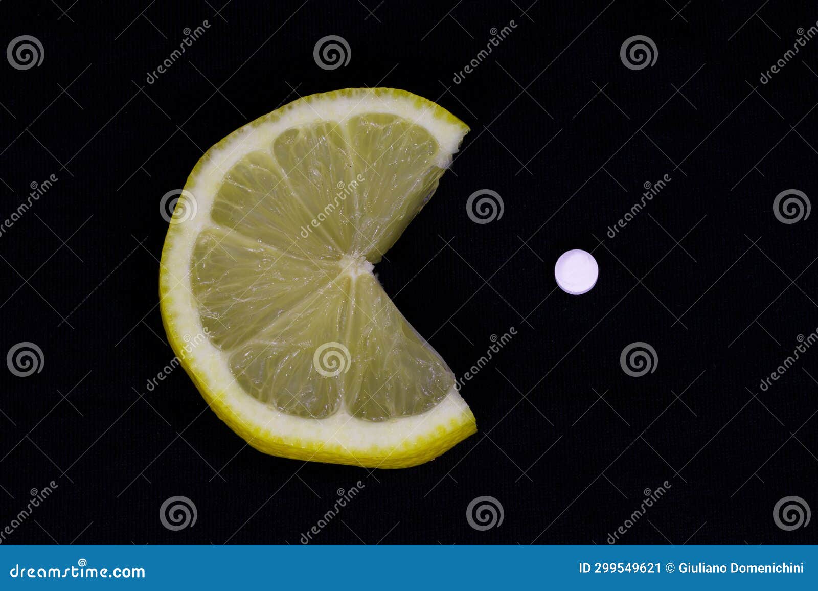 citrus fun: pac-man inspired lemon adds playful twist to still life