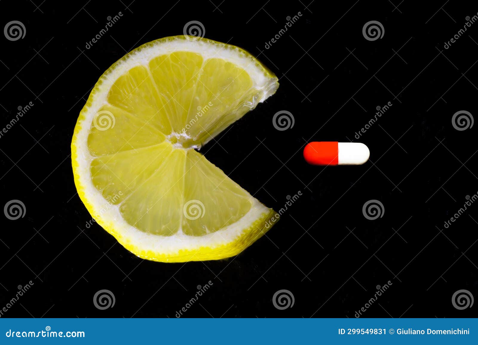 citrus fun: pac-man inspired lemon adds playful twist to still life