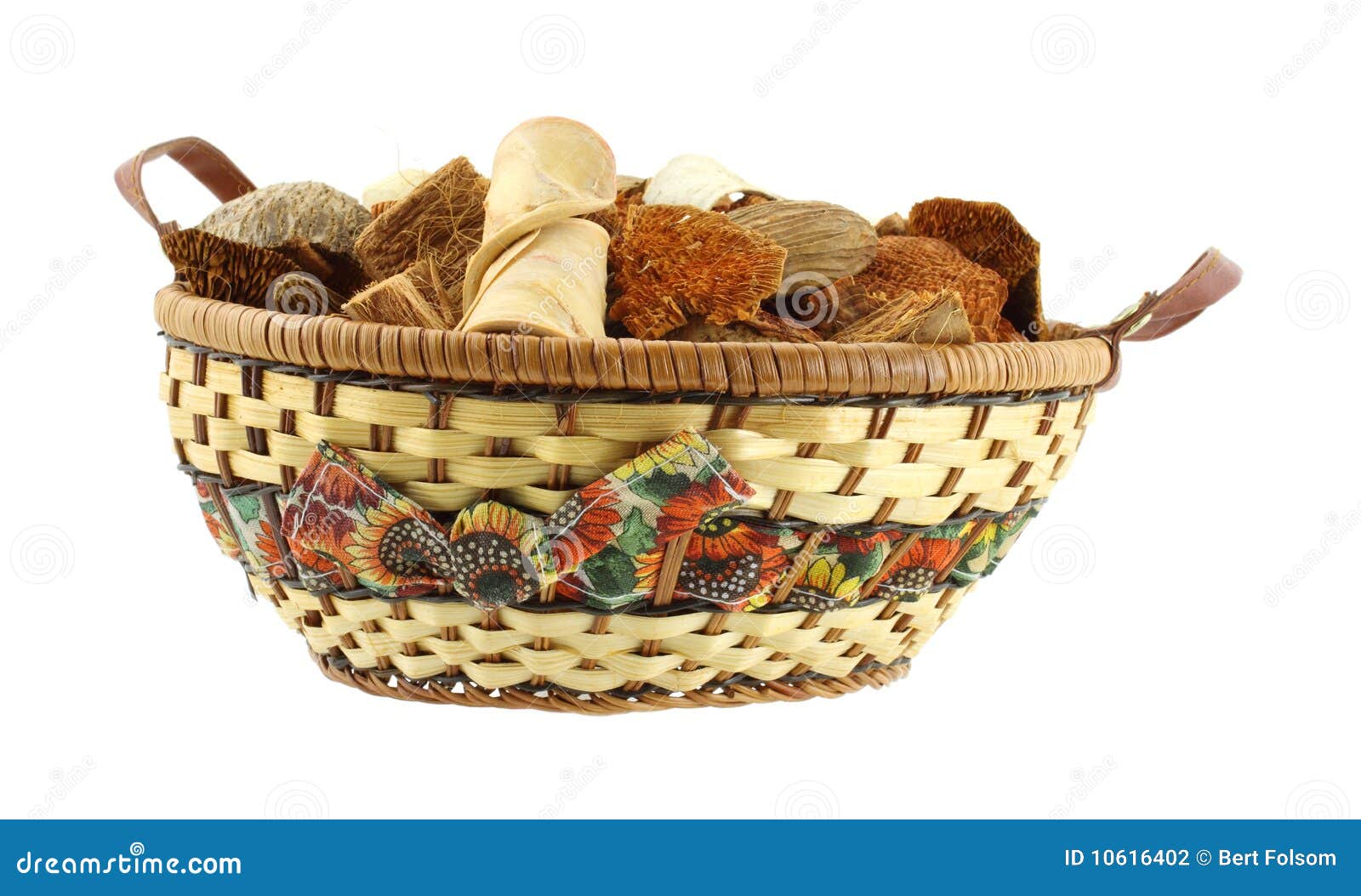 Citrus Potpourri in Wicker Basket Stock Photo Image of scented, fruits 10616402