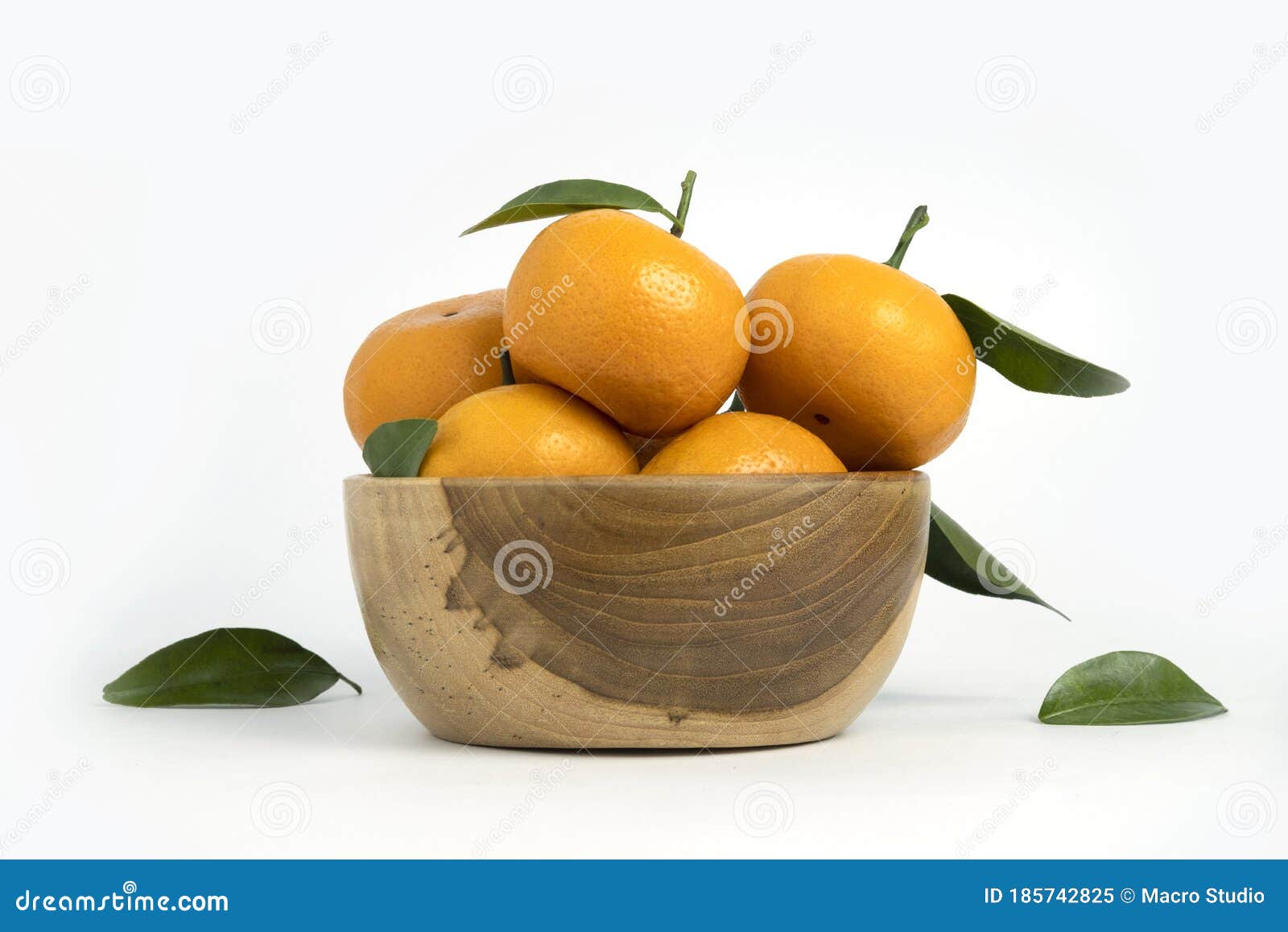 Citrus Sinensis Called Jeruk Baby Santang With Leaves