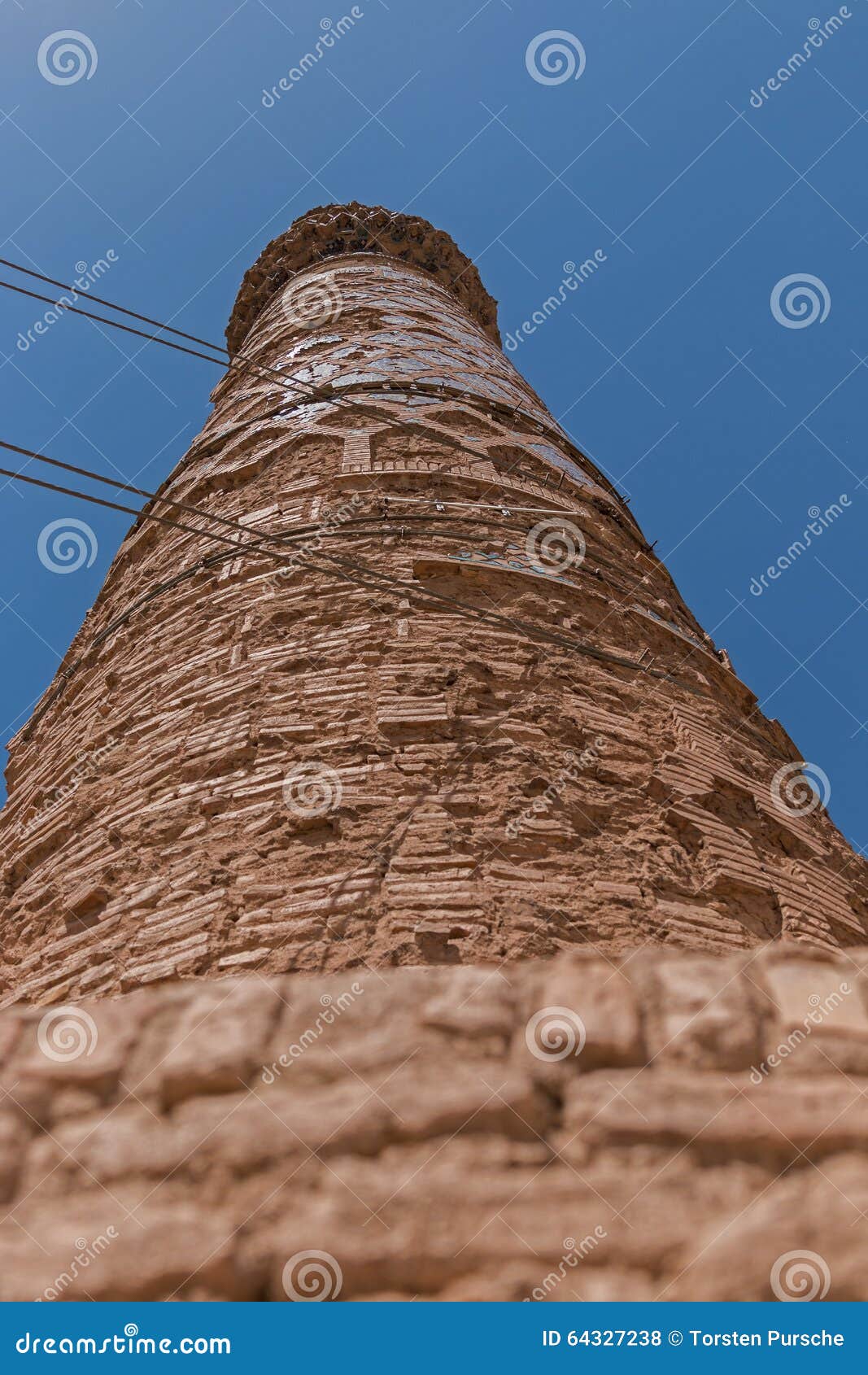 Città del cuore - Afghanistan. Minareto di Musalla della città del cuore di Afghanistan