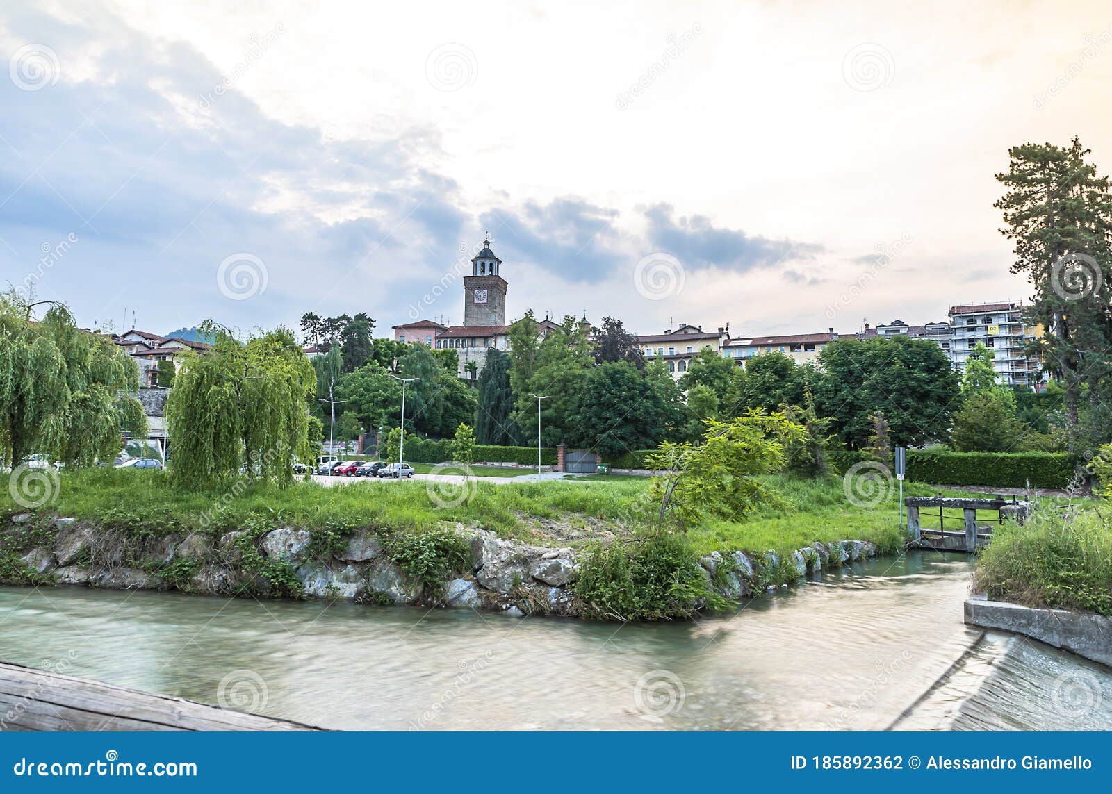 panoramas of the city of busca during sunset and in the blue hour