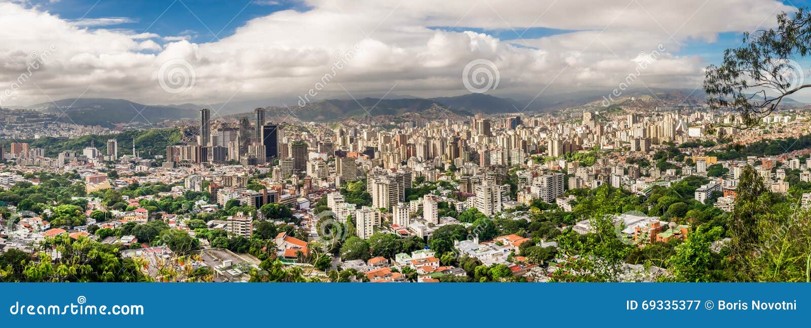 city of caracas, venezuela