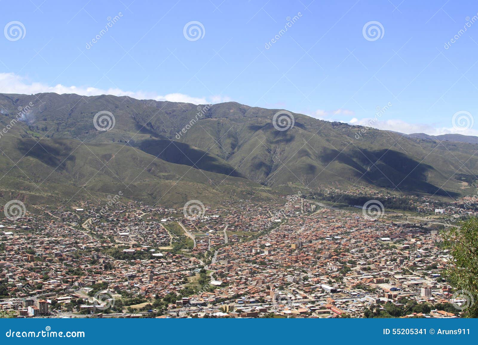 City of Cochamba, Bolivia stock image. Image of travel - 55205341