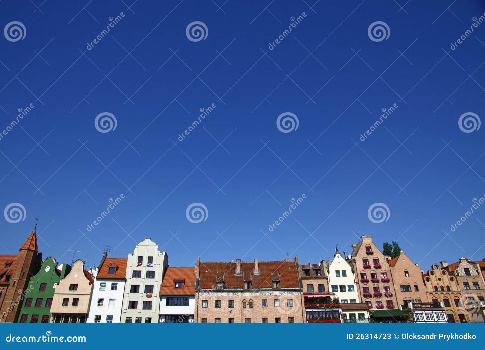 city of gdansk (danzig), poland