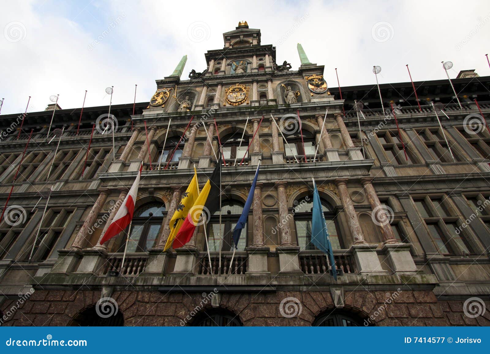 City Hall in Antwerp, Belgium Stock Image Image of famous, antwerp