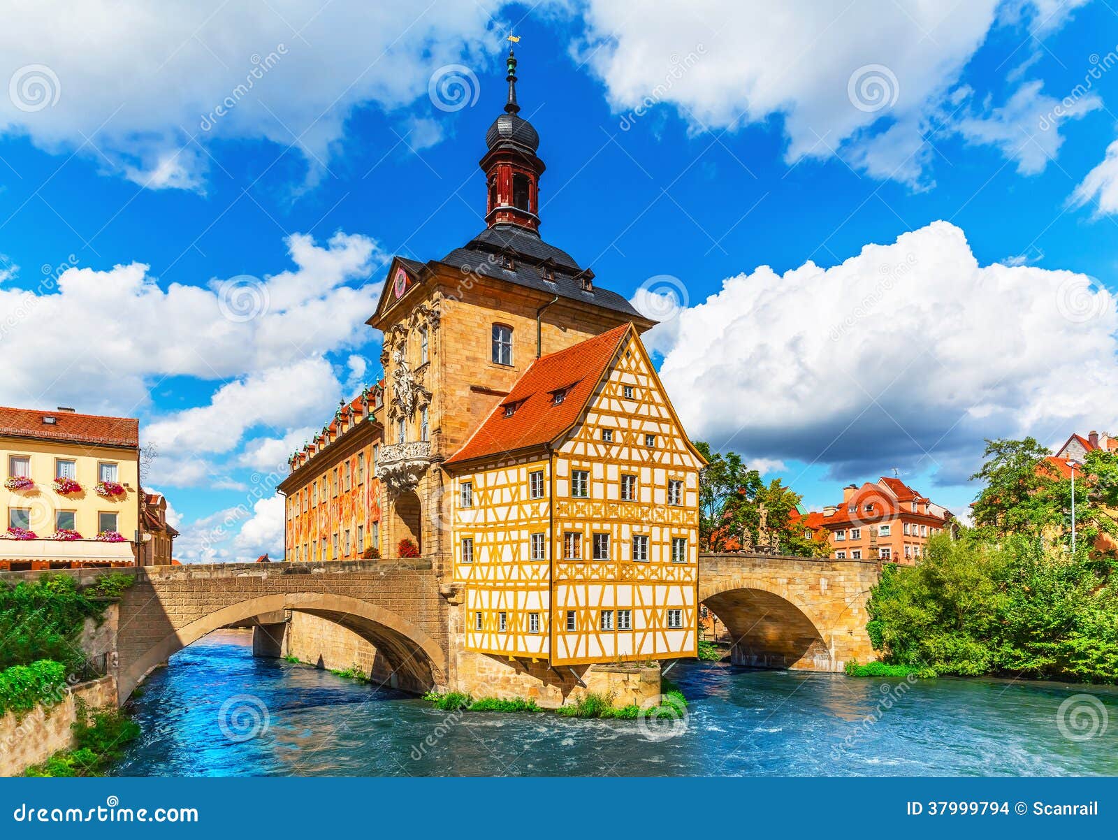 city hall in bamberg, germany