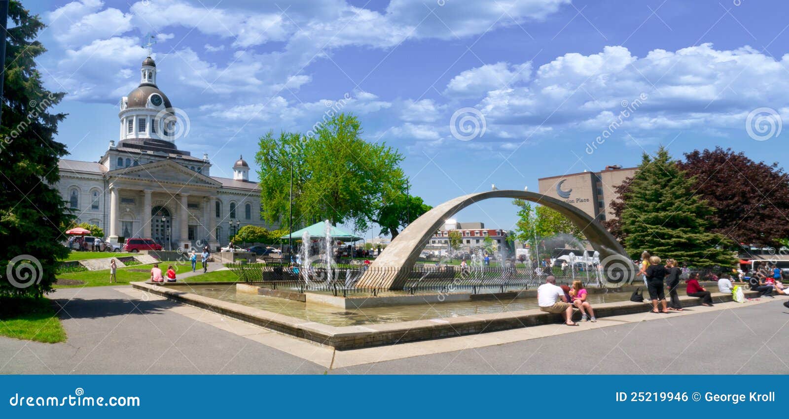 City Hall in Downtown Kingston, Ontario,Canada Editorial Photo Image