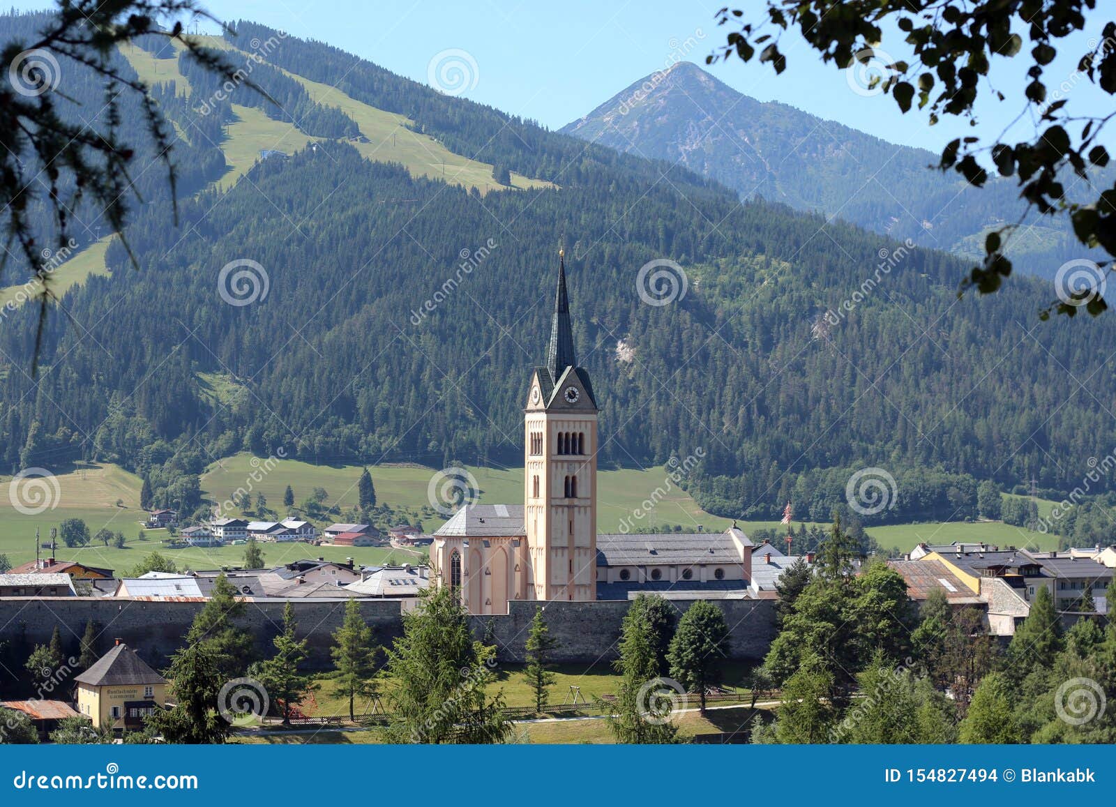 City Hall at the Foot of the Mountain Stock Photo Image of hike