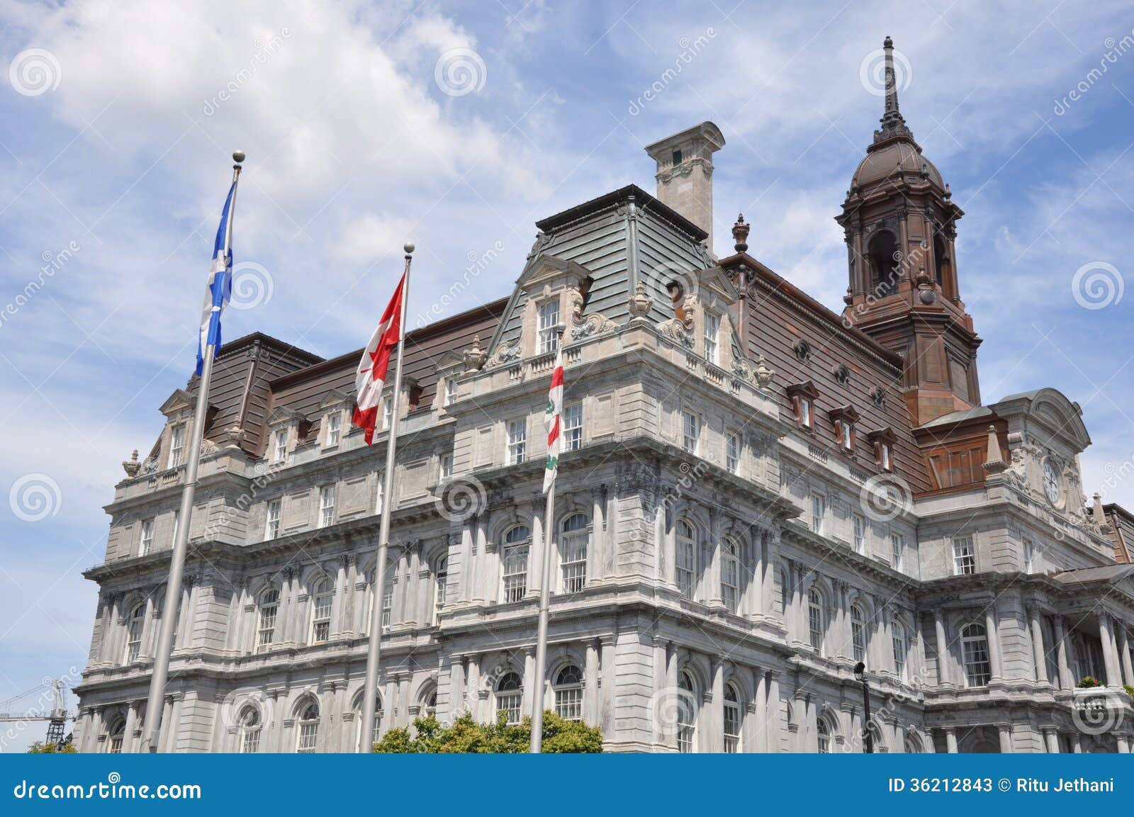 City Hall in Montreal, Quebec Stock Image Image of montreal, vieux