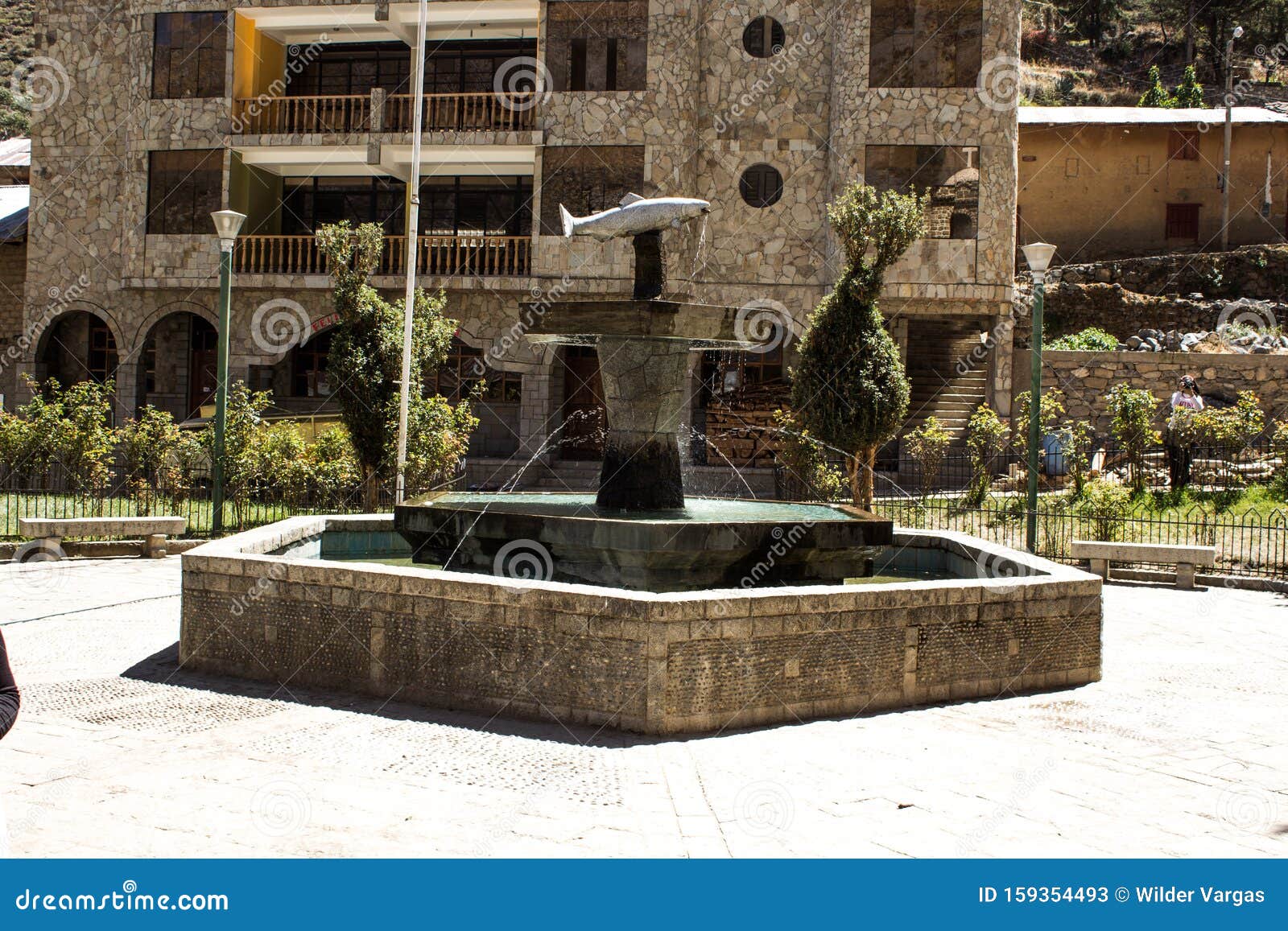 city of huancaya, lima, peru