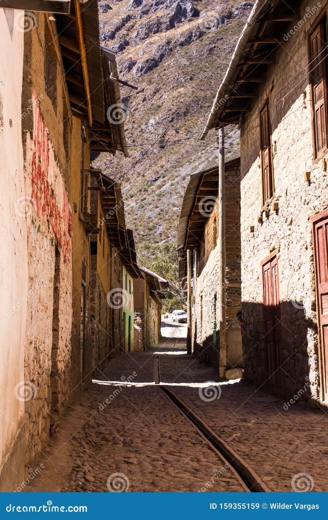 city of huancaya, lima, peru