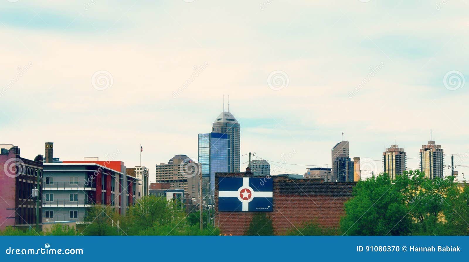 City Of Indianapolis, Indiana Editorial Image - Image of building, city