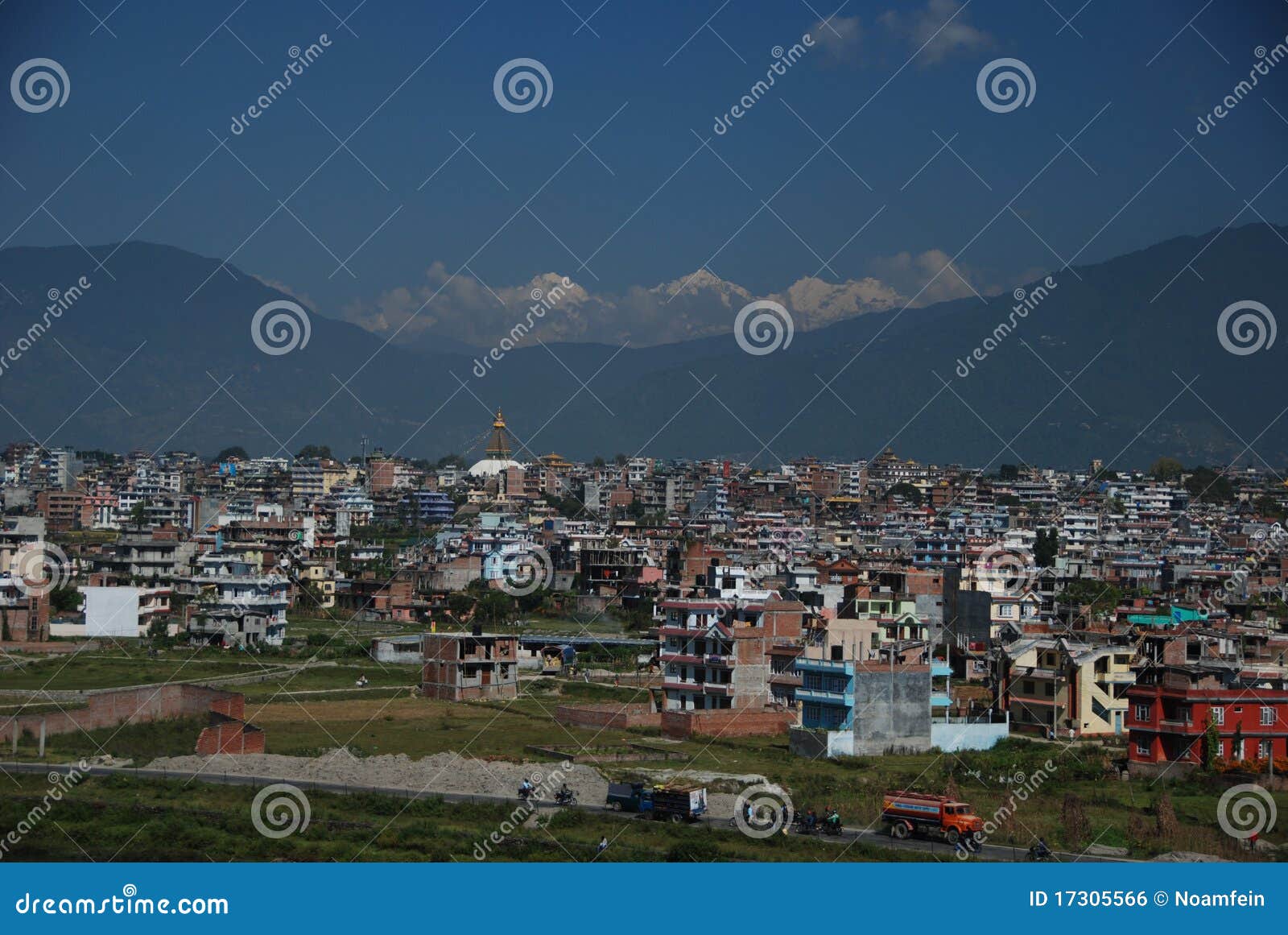 the city of kathmandu