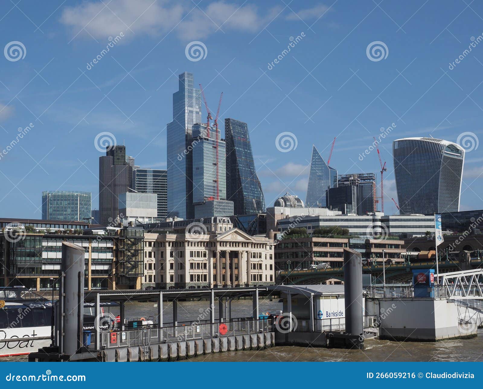 City of London skyline editorial photo. Image of centre - 266059216