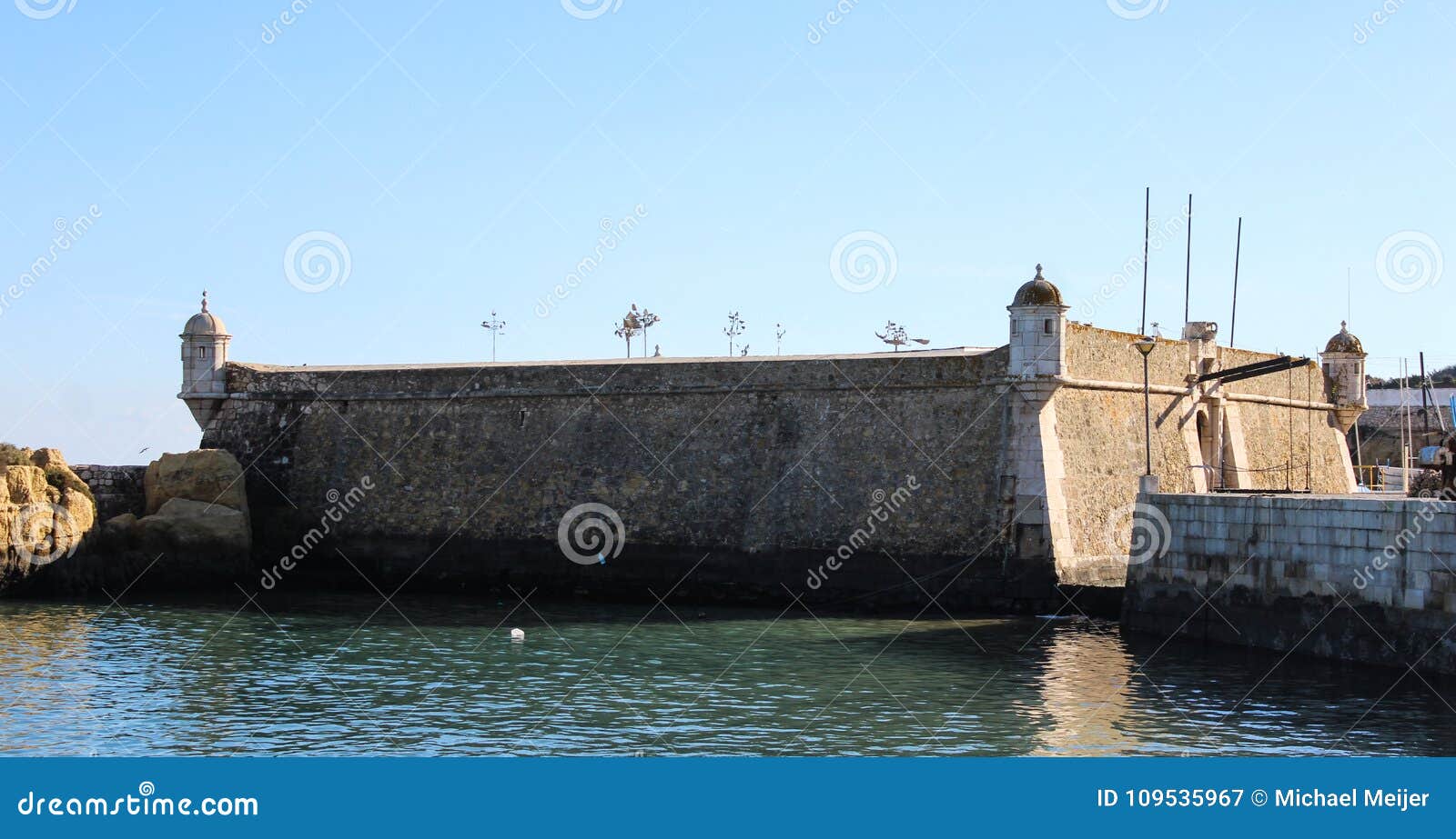 fort bandeira in lagos, portugal