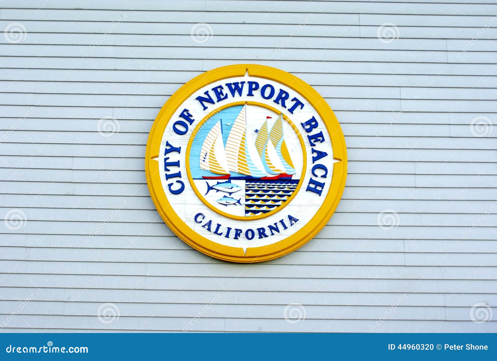 City Of Newport Beach Orange County California High-Quality Embroidered Patch 3" 